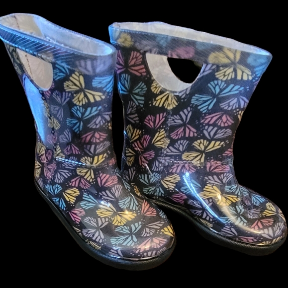 UGG Other - Ugg Australia baby sz 7 butterfly rain boots (1027)